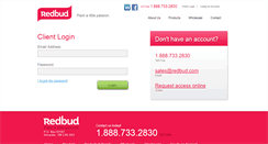 Desktop Screenshot of myaccount.redbud.com